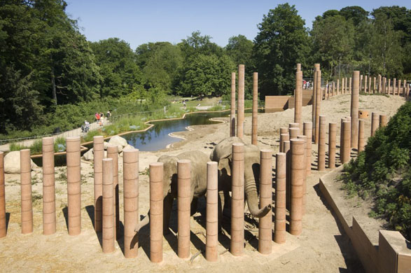 Exterior of Copenhagen Elephant House