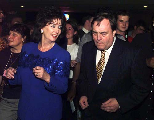 John Prescott dances