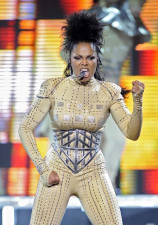 Janet Jackson performs