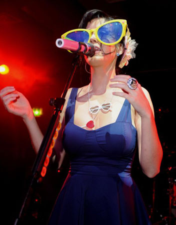London, UK: Katy Perry performs at Scala