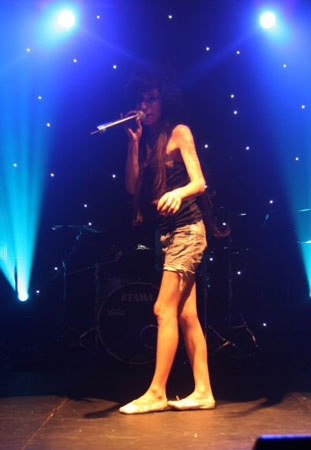 London, UK: Amy Winehouse at The End of Summer Ball
