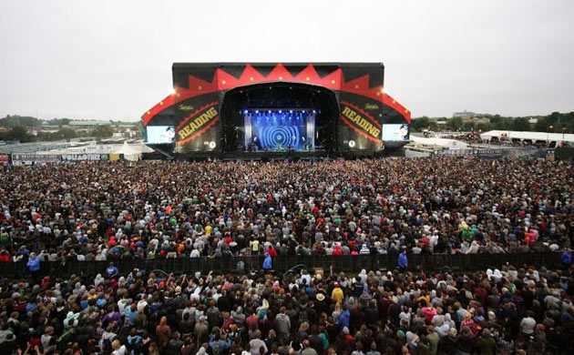 The crowd at Reading
