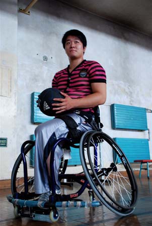 Yang Lei, Captain of China's Paralympic basketball team