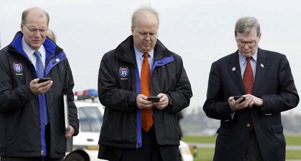 Joe Hagen, Karl Rove and Steve Hadley