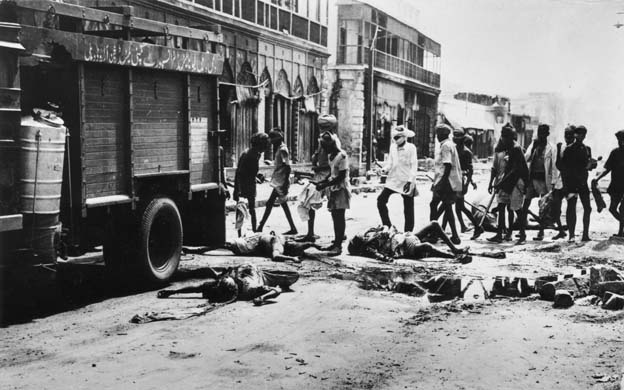 Thousands die after partition