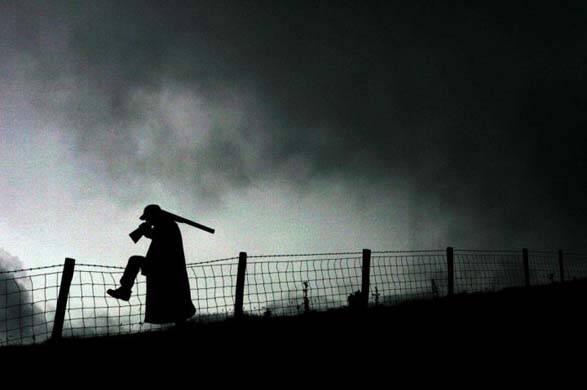 Poric Scally walks the mountain in Glendun