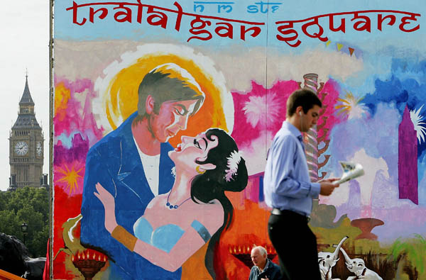 India celebrations Trafalgar Square