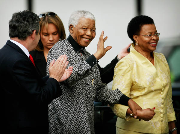 Nelson Mandela statue unveiling