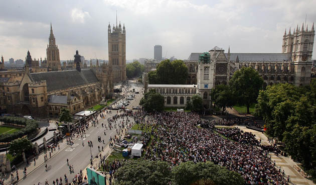 Nelson Mandela statue unveiling