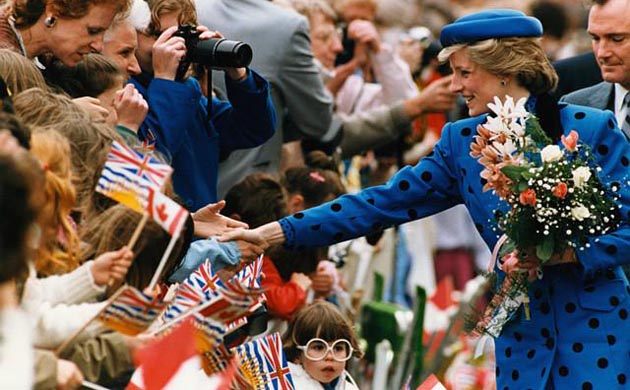 Diana, public princess