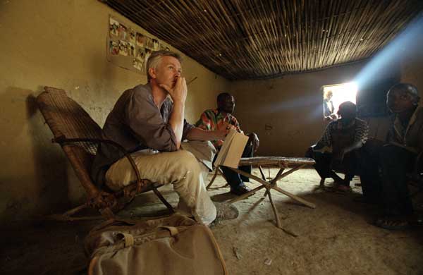 Ruaridh Nicoll interviews Mpakisi village elders