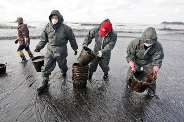 South Korea oil spill