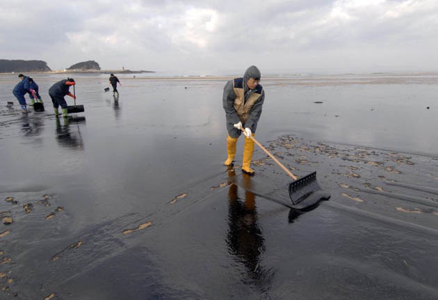 South Korea oil spill