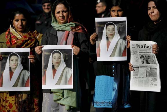 Aftermath of the assassination of Bhutto