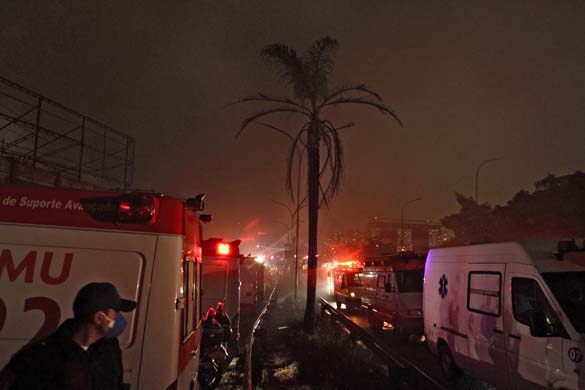 Sao Paulo ambulances