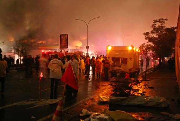 Sao Paulo rescue workers
