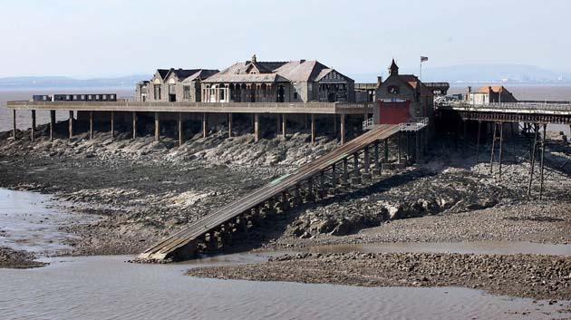 Birnbeck pier Somerset Avon