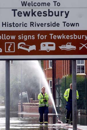 Tewkesbury sign
