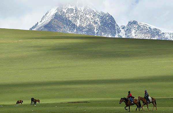 Sarala-Saz highland, Kyrgyzstan