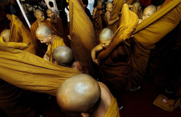 Buddhist monks