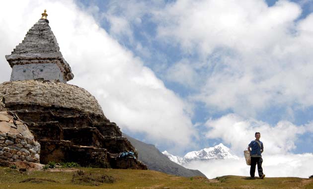 Sanboche height, Nepal