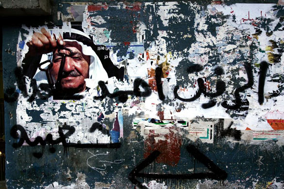 Graffiti and posters