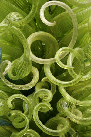 A work by artist Dale Chihuly at the Phipps Conservatory and Botanical Gardens