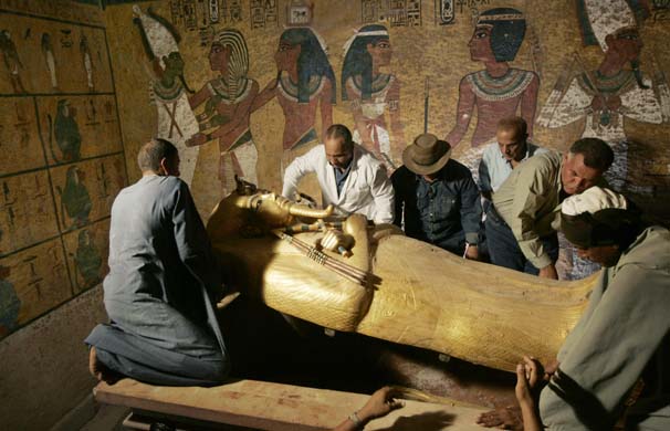 Lifting the lid of the tomb