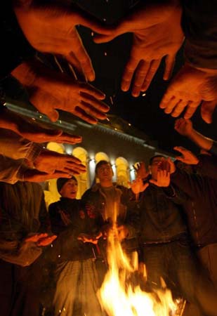 Protestors in Georgia