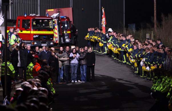 Firemen's funeral