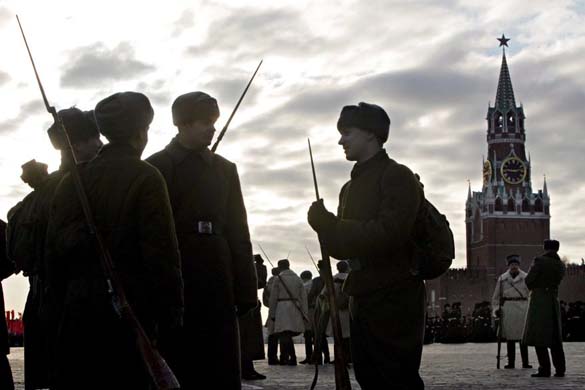 Soldiers in Moscow