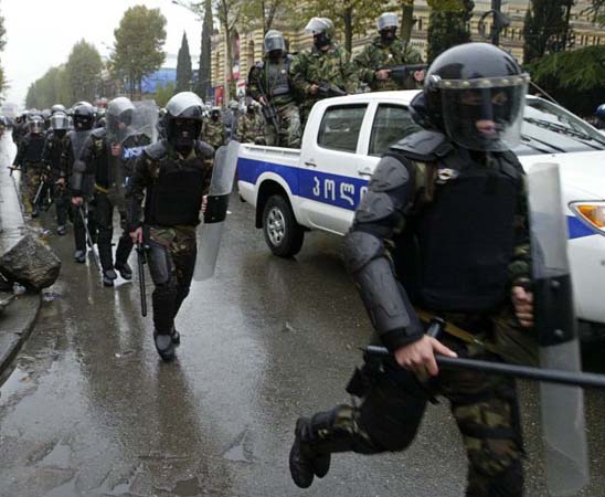 Special riot police