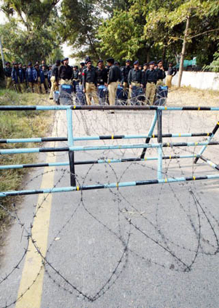 protests in Pakistan
