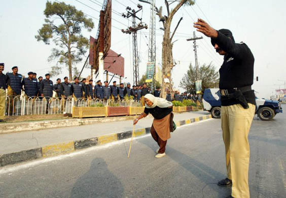 protests in Pakistan