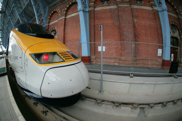 St Pancras Eurostar service begins