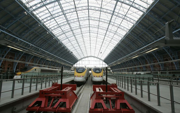 St Pancras Eurostar service begins