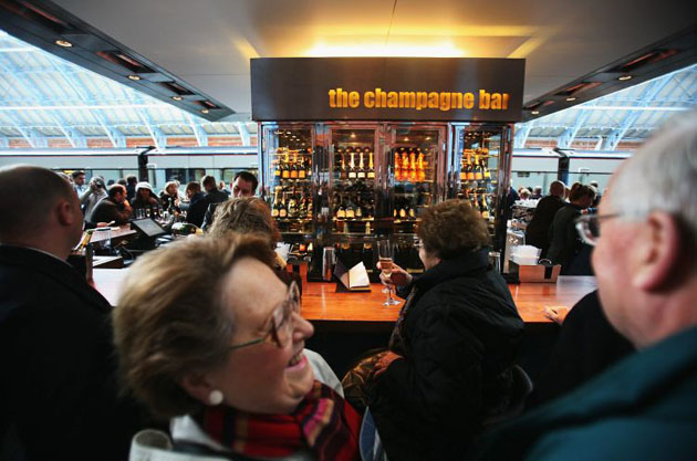 St Pancras Eurostar service begins