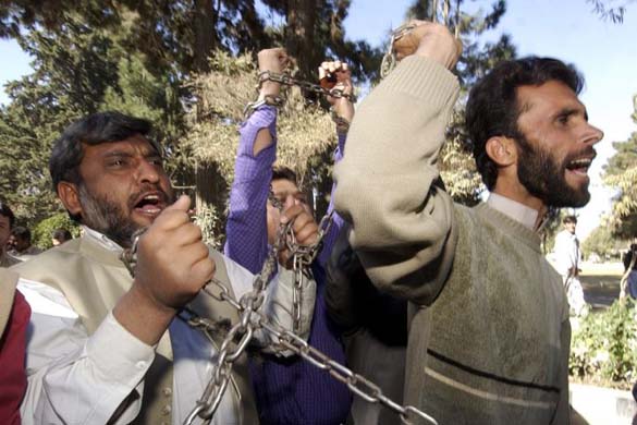 Protesting journalists