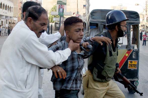 Arrests in Karachi