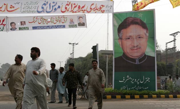 Supporters of Musharraf