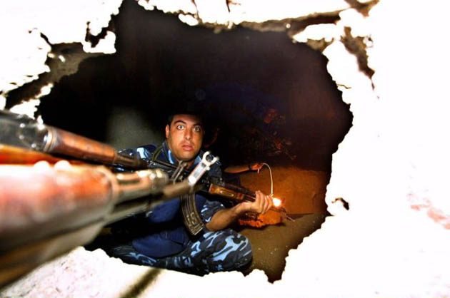 Tunnels under Gaza