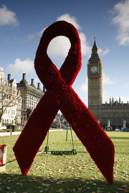 preparation for World Aids Day 2007
