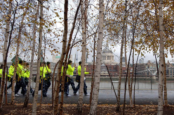 preparation for World Aids Day 2007