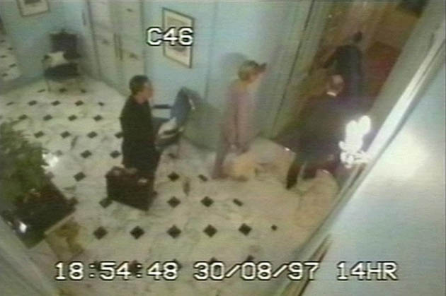 Diana CCTV footage