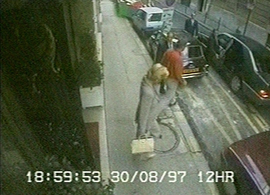 Diana CCTV footage