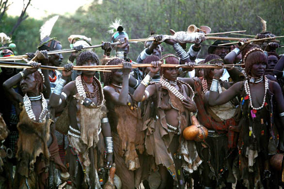 Female members of the Hammer tribe