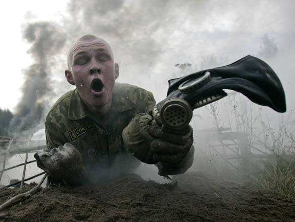 Belarus military training