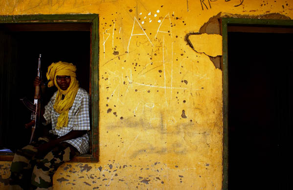 Soldiers with the Sudan Liberation Army