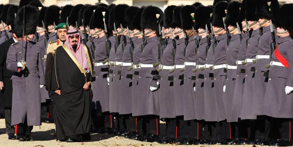 The state visit of King Abdullah of Saudi Arabia