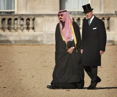 The state visit of King Abdullah of Saudi Arabia